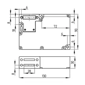 Дверной выключатель безопасности Schmersal AZM161SK-12/03RK-M16-24V
