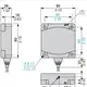 Индуктивный датчик Telemecanique XS8D1A1MBL2