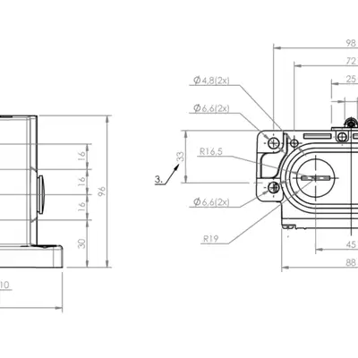 Блочный выключатель Balluff BNS 819-D04-L16-62-10