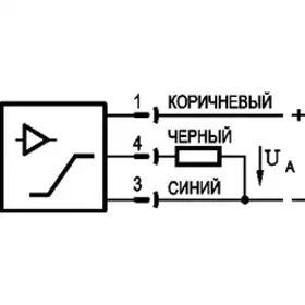 Индуктивный датчик расстояния ТЕКО ISAB AC41A-31P-5-PS4