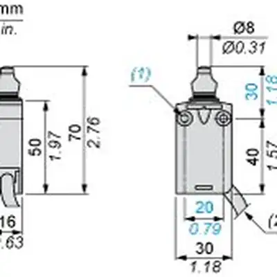 Kонцевой выключатель Telemecanique XCMD2111L1