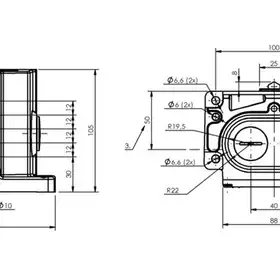 Блочный выключатель Balluff BNS 813-D05-D12-100-22-05