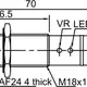 Емкостной датчик LANBAO CR18GCN08DPO