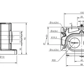 Блочный выключатель Balluff BNS 813-D04-R12-100-10-02-FD