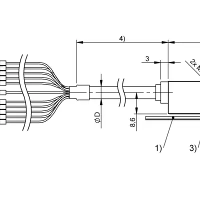 Магнитный энкодер Balluff BML SF2-I211-GZZZ-ZZZ5-KA05