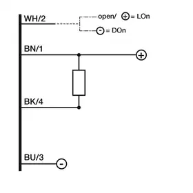 Оптический датчик DATASENSING FFR3/0N-1E