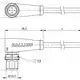 Разъем с кабелем Balluff BCC M424-0000-2A-008-PX0434-050
