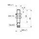 Индуктивный датчик Baumer IR08.P03S-F46.NO1Z.7SL