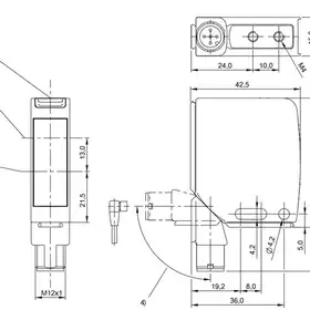 Оптический датчик расстояния Balluff BOD 21M-LB04-S92