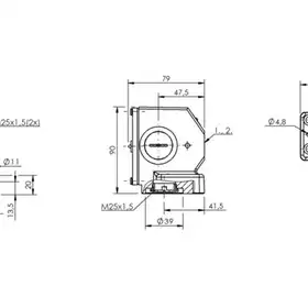 Блочный выключатель Balluff BNS 816-B05-THA-16-605-11