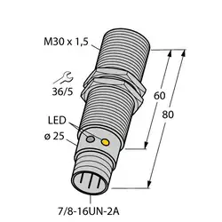 Индуктивный датчик TURCK BI10U-G30-ADZ30X2-B1131