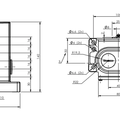 Блочный выключатель Balluff BNS 819-D06-R16-100-10