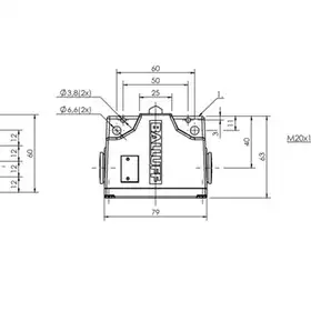 Блочный выключатель Balluff BNS 813-B04-D12-61-A-10-01