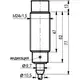 Индуктивный датчик ТЕКО ISN EF63A-32P-10-LZ