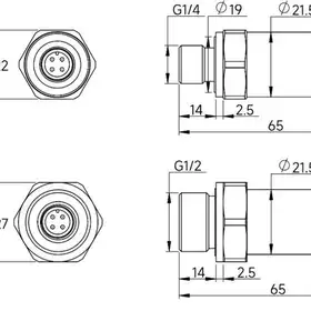 Датчики давления AMT Linear Position Sensor с аналоговым выходом серии PC