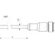 Индуктивный датчик Balluff BES M12EA-NSC60F-EP00,3-GS04