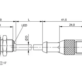 Индуктивный датчик Balluff BES 516-325-E4-C-S4-00,5
