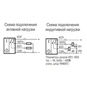 Индуктивный датчик ТЕКО ISB A63A-43P-7E-L