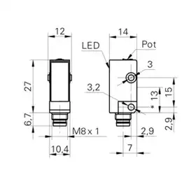 Оптический датчик Baumer FZDK 10N5101/S35A