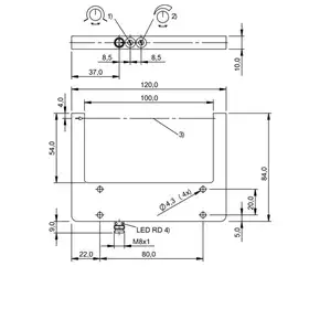 Щелевой датчик Balluff BGL 100A-001-S49
