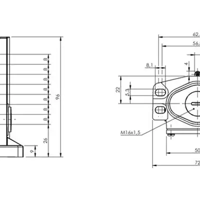Блочный выключатель Balluff BNS 819-B08-R08-46-10
