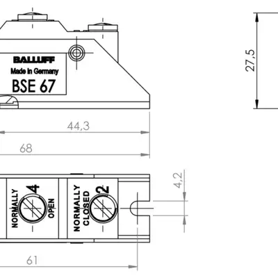 Элемент переключения Balluff BSE 67-RK