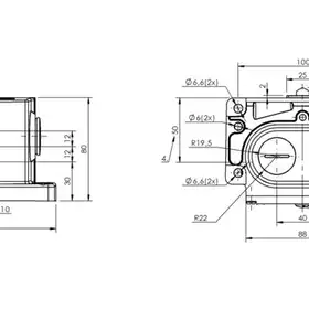 Блочный выключатель Balluff BNS 813-D03-D12-100-10-02-FD