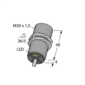 Индуктивный датчик TURCK BI12-G30K-AD4X