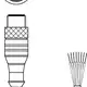 Разъем с кабелем Leuze Electronic KS S-M12-8A-P1-100