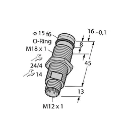 Индуктивный датчик TURCK BID2-G180-AP6-H1141/S212