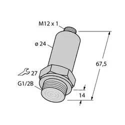 Датчик давления TURCK PT400R-29-LI3-H1140