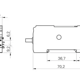 Усилитель для оптоволоконных датчиков Baumer FVDK 10N66YS