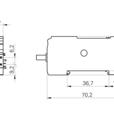Усилитель для оптоволоконных датчиков Baumer FVDK 10N66YS
