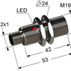 Индуктивный датчик Мега-К PS2-18M53-8B11-C4