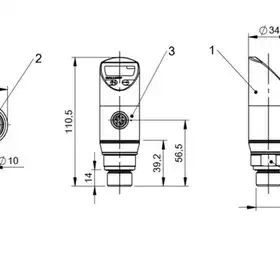 Датчик давления Balluff BSP V050-HV002-D00S1B-S4-001