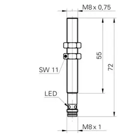 Оптический датчик Baumer FZAM 08P3001/S35L