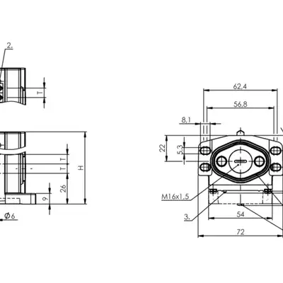 Блочный выключатель Balluff BNS 819-B03-E08-46-11