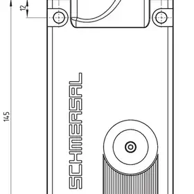 Дверной выключатель безопасности Schmersal AZM400Z-ST-1P2P