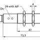 Ультразвуковой датчик расстояния Microsonic lpc-25/PK/CI/M18/E