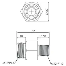 Монтажный переходник EMA Electronics US0001