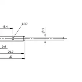Индуктивный датчик Balluff BES M05ED-POC10B-EP00,3-097