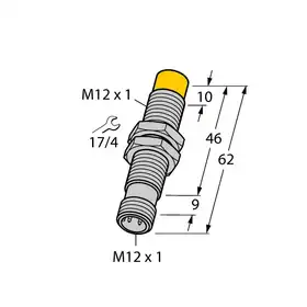 Индуктивный датчик TURCK NI5-M12-LIU-H1141