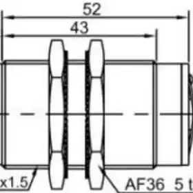 Индуктивный датчик LANBAO LR30XBN15EPC