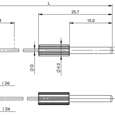 Оптоволоконный кабель Balluff BFO D10-LAH-DK-EAK-05-02