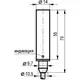 Индуктивный датчик ТЕКО ISB CF3A-43N-3,5-LZ