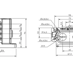 Блочный выключатель Balluff BNS 819-D04-E16-62-10