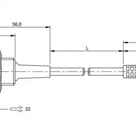 RFID головка чтения/записи Balluff BIS C-306-PU1-00,3-SA1