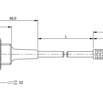RFID головка чтения/записи Balluff BIS C-306-PU1-00,3-SA1