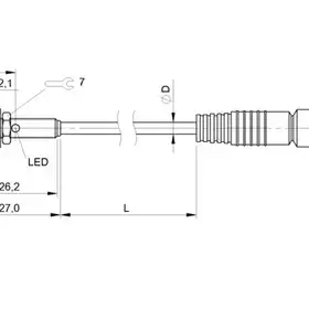 Индуктивный датчик Balluff BES 516-3005-G-E4-C-S49-00,3