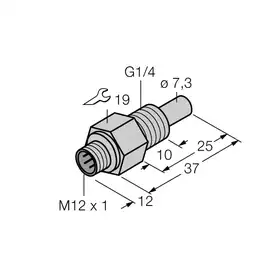 Датчик потока TURCK FCS-G1/4A4-NAEX0-H1141